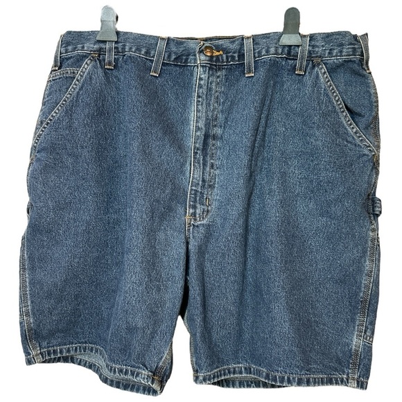 Carhartt Other - Carhartt Jorts Denim Jean Shorts Dark Wash High Rise Blue Size 44